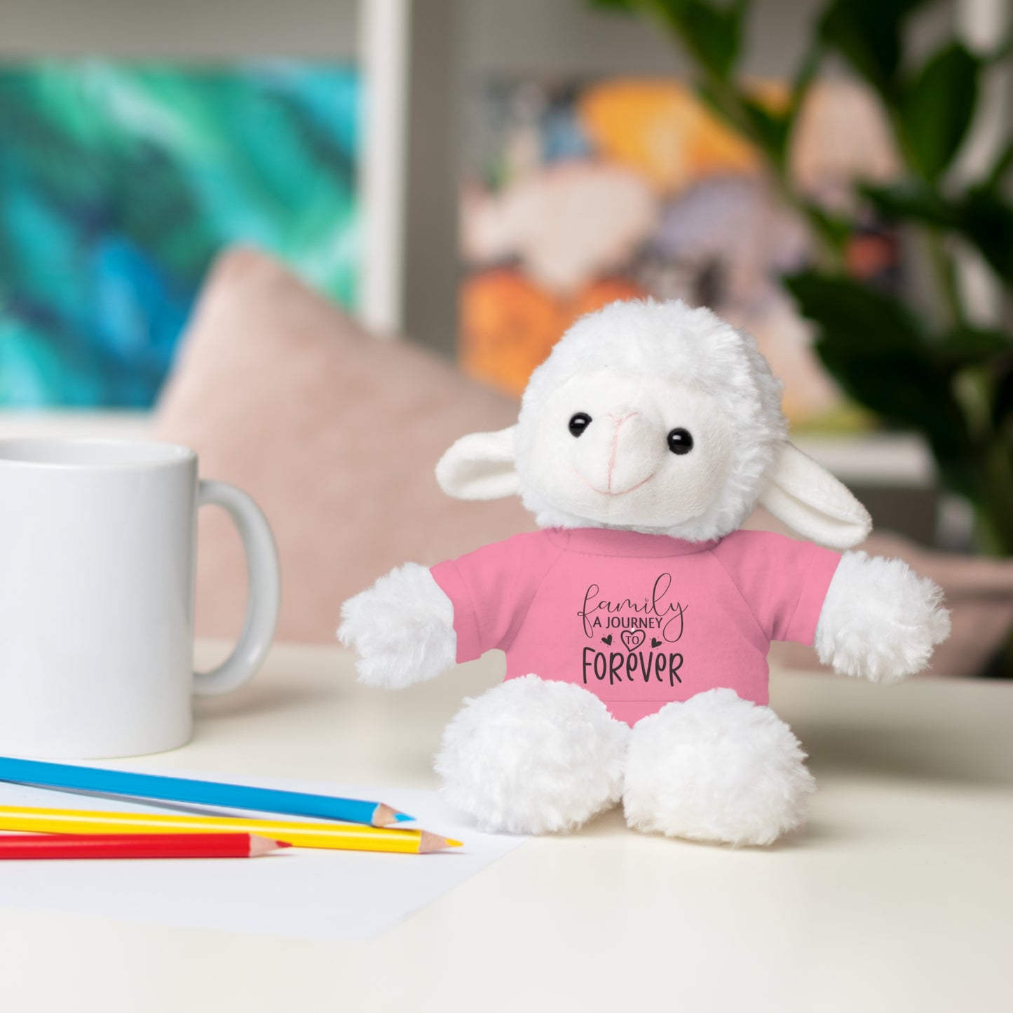 Stuffed Animals with Family Tee