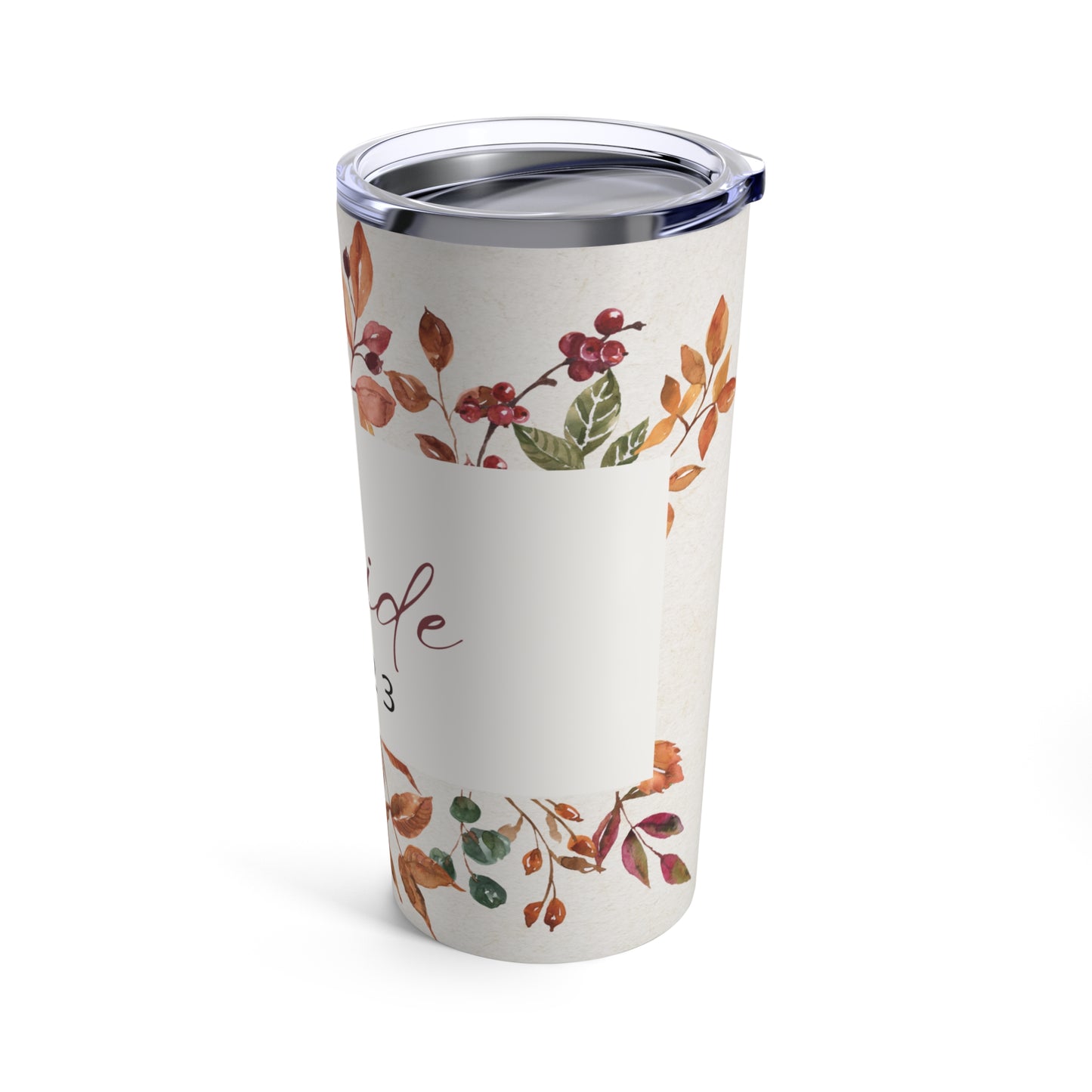 Personalized Beautiful Tumbler 20oz