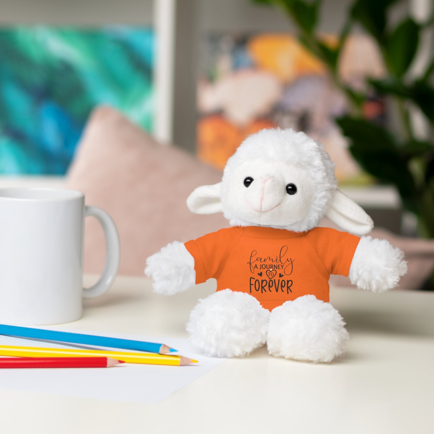 Stuffed Animals with Family Tee