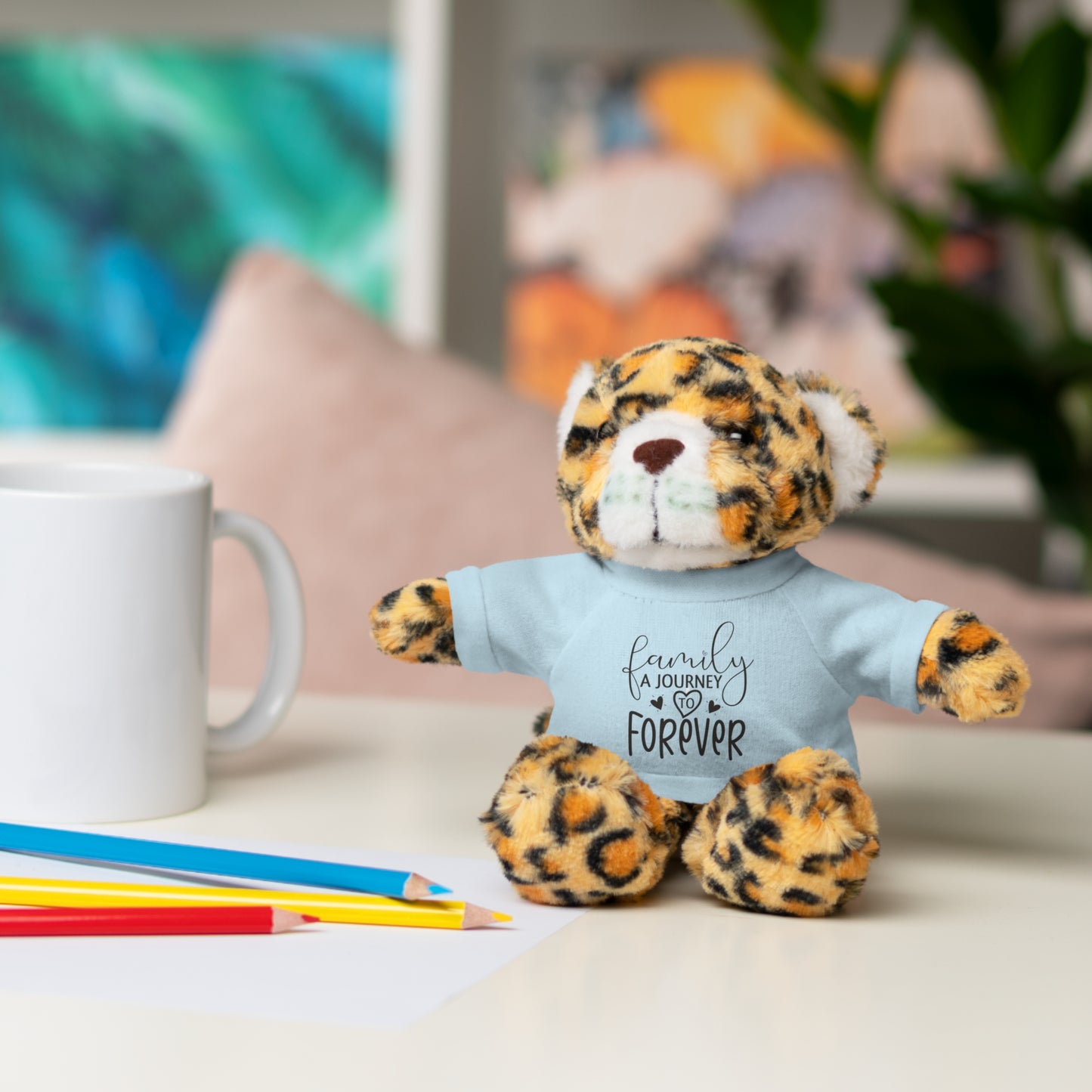 Stuffed Animals with Family Tee