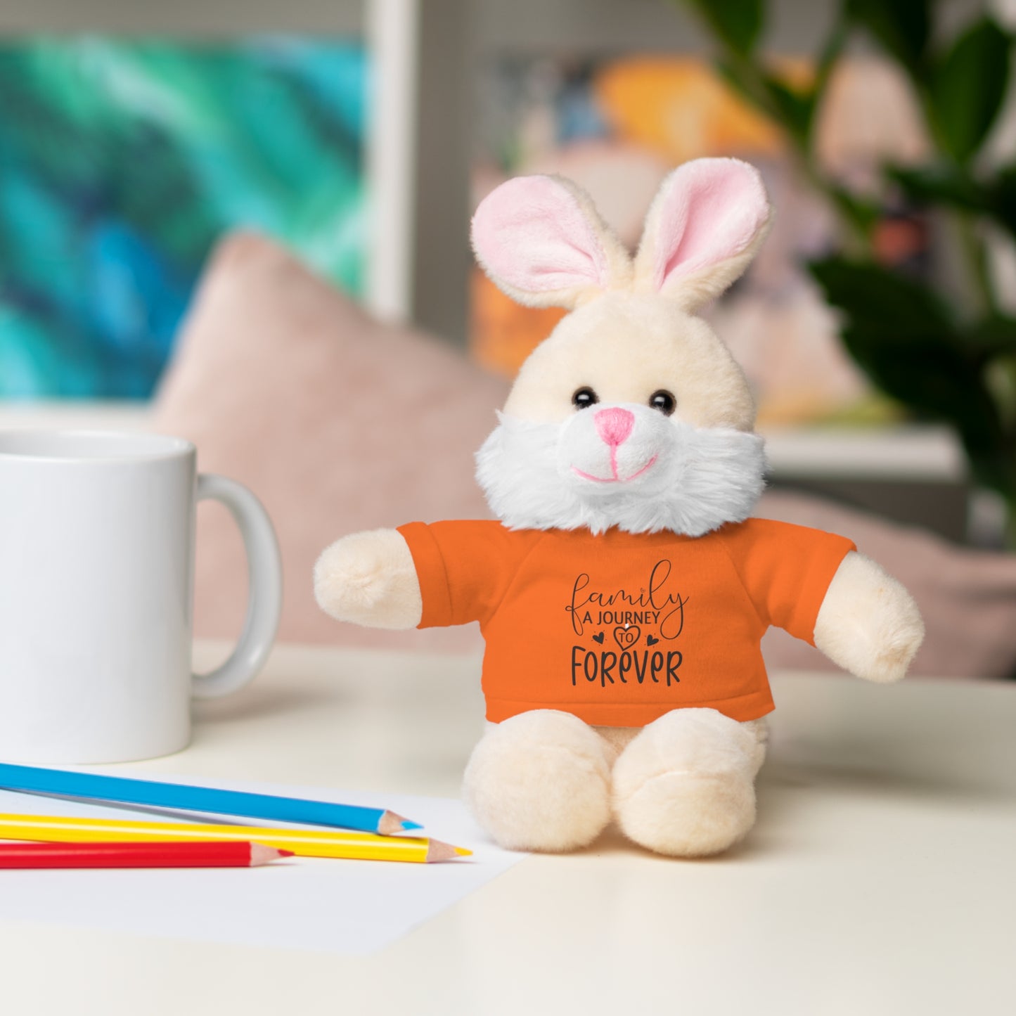 Stuffed Animals with Family Tee