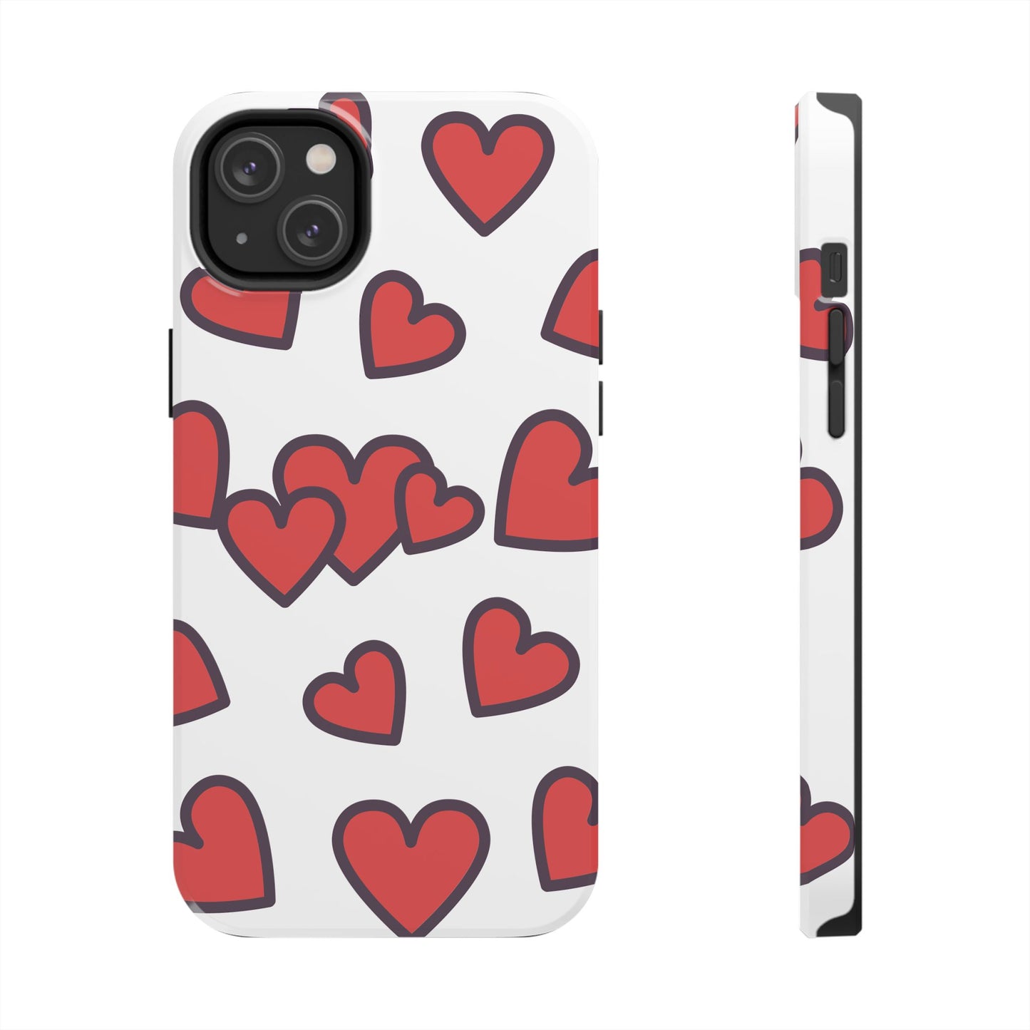 Hearts Tough Phone Cases