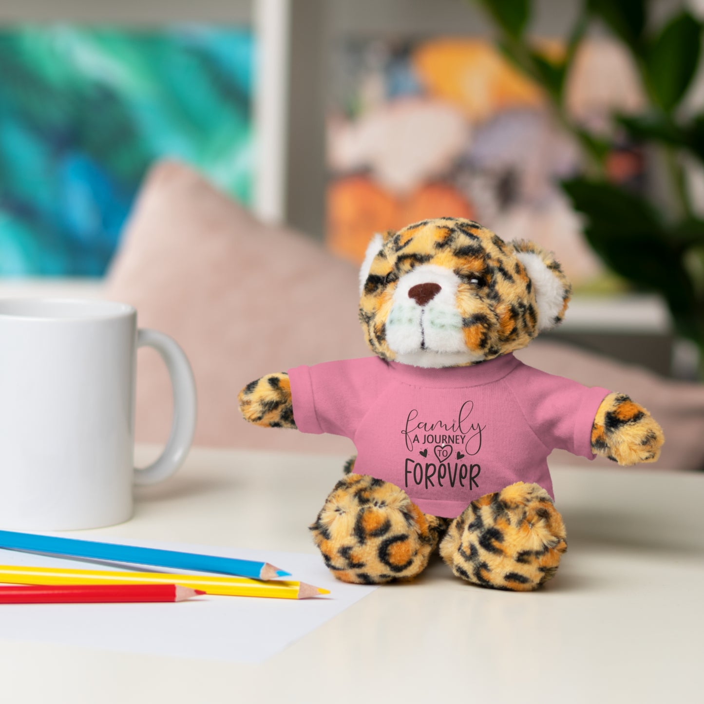 Stuffed Animals with Family Tee