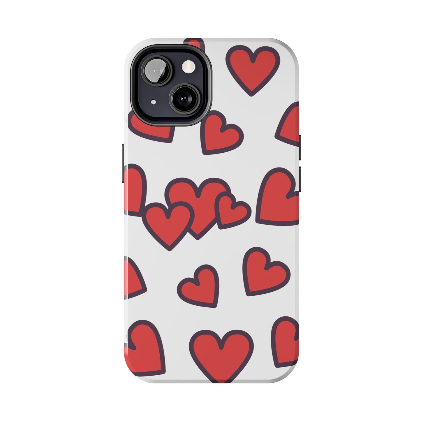 Hearts Tough Phone Cases
