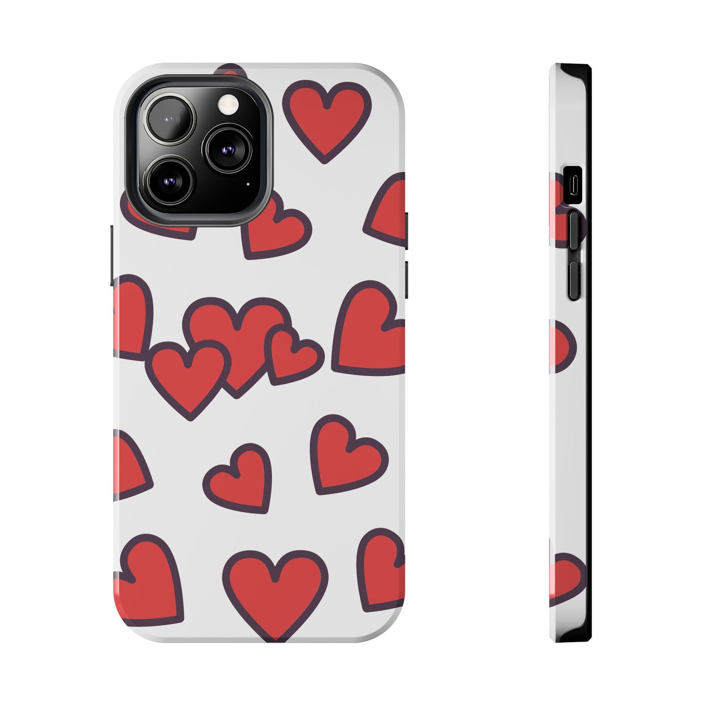 Hearts Tough Phone Cases
