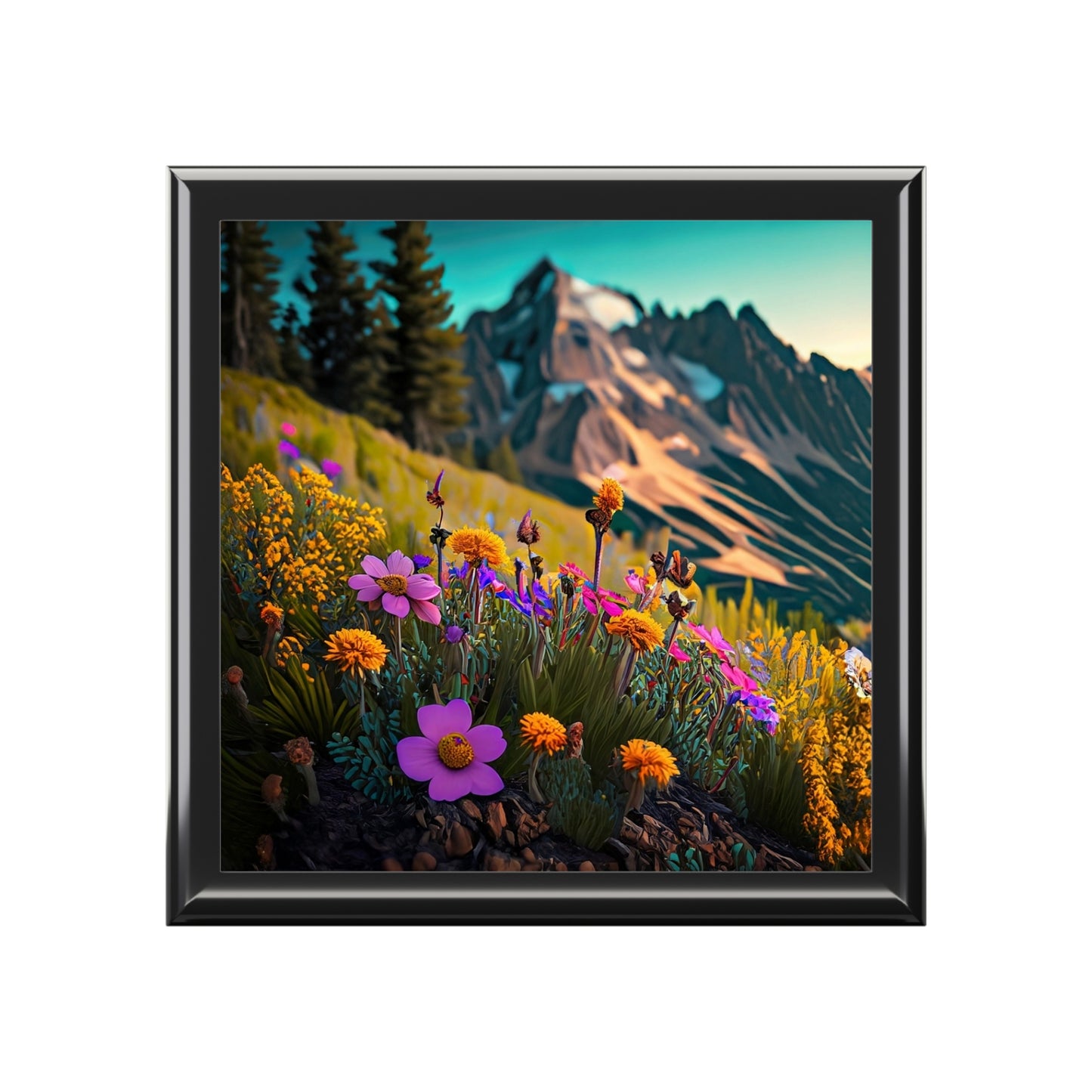 Wildflowers Jewelry Box