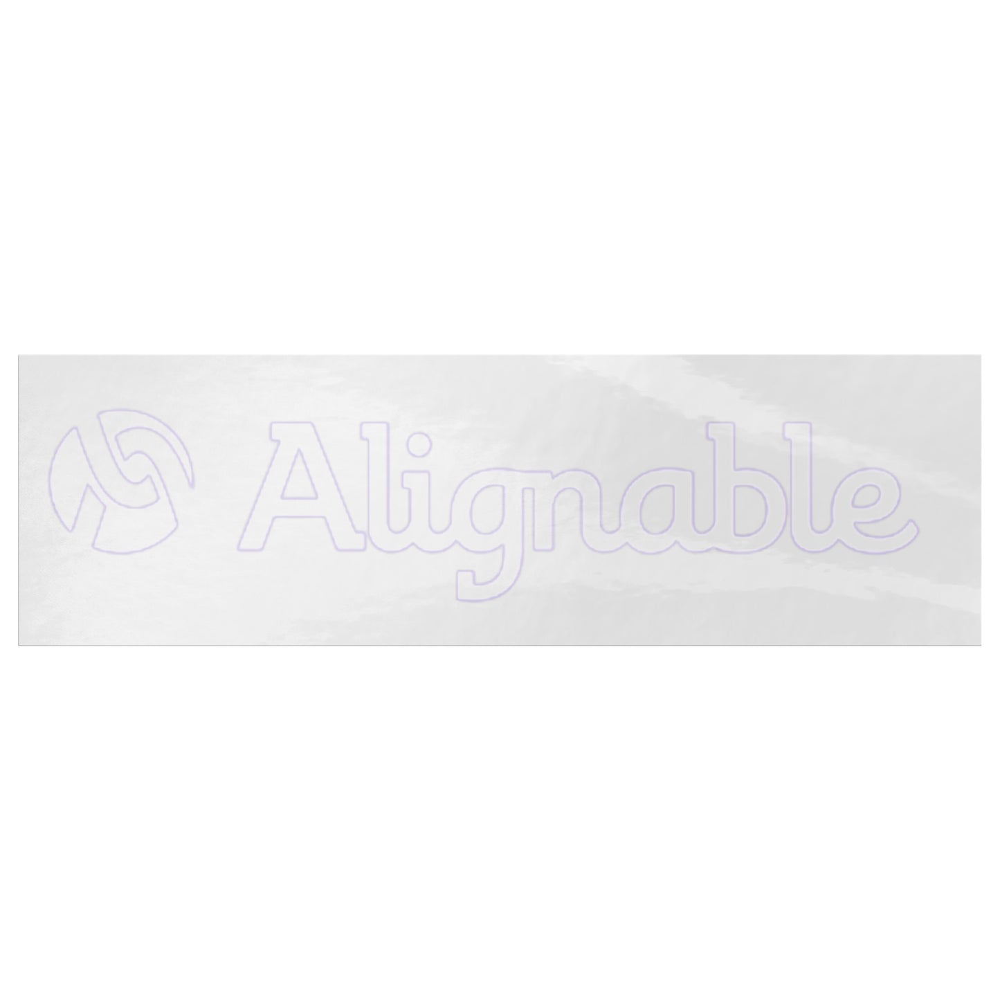 Alignable Clear
