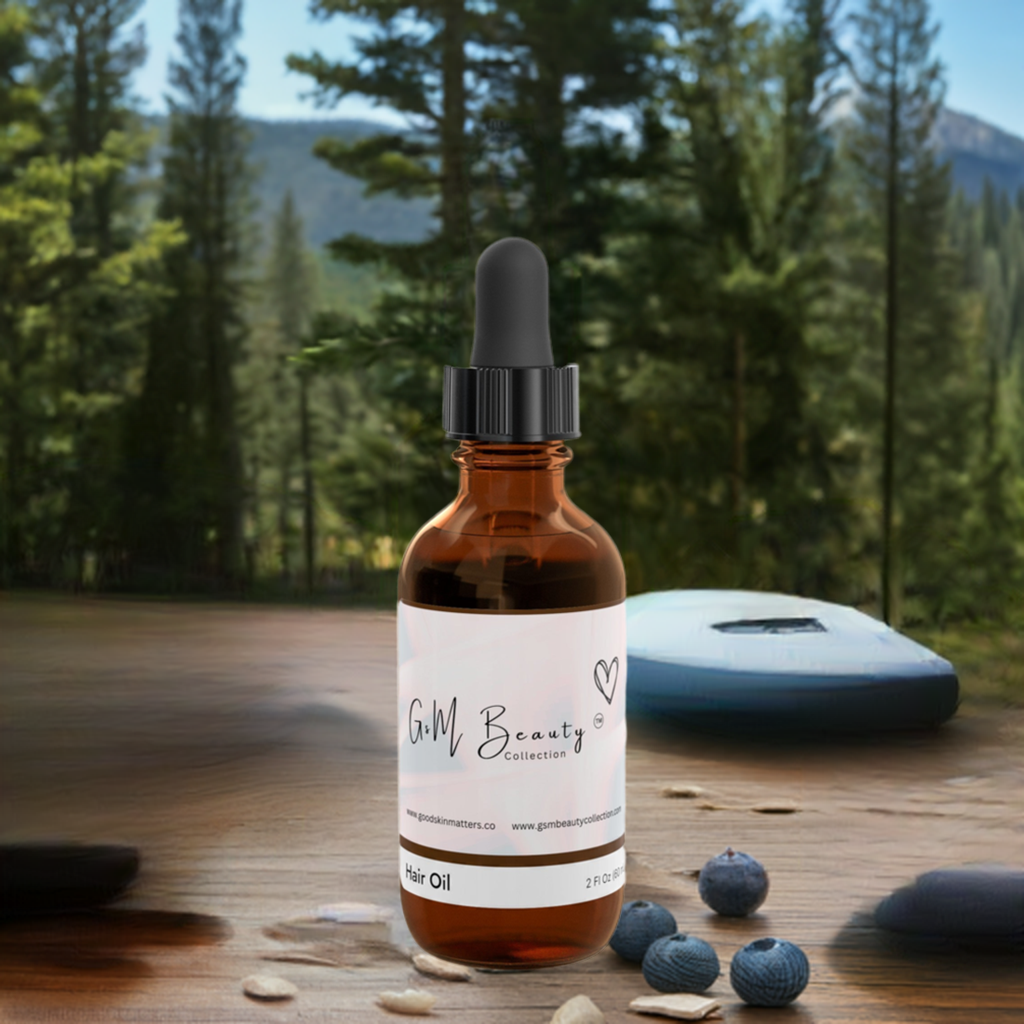 a) GSM Hair Oil, 2oz