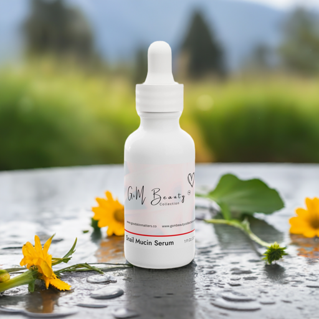 a) Good Skin Matters Snail Mucin Facial Serum, 1oz