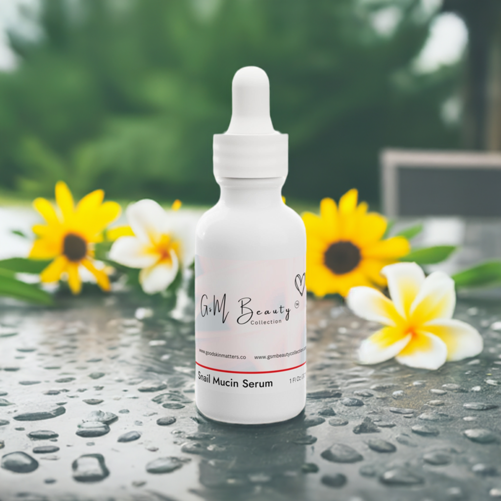 a) Good Skin Matters Snail Mucin Facial Serum, 1oz