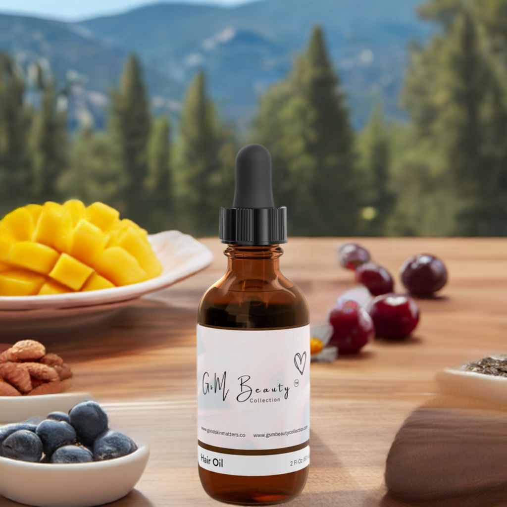 a) GSM Hair Oil, 2oz