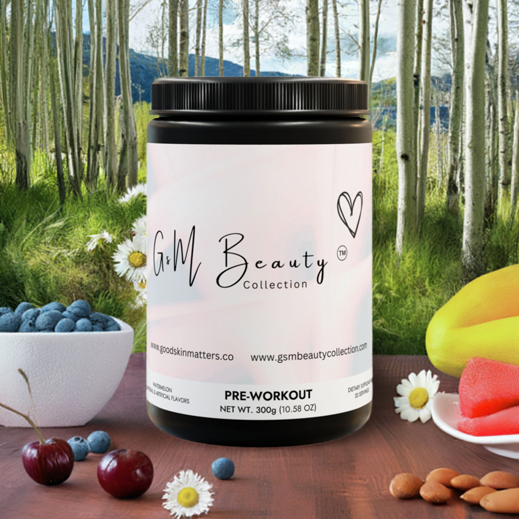 a) Pre-Workout Supplement, Watermelon (300g, 10.58oz)