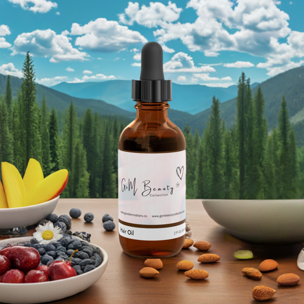 a) GSM Hair Oil, 2oz