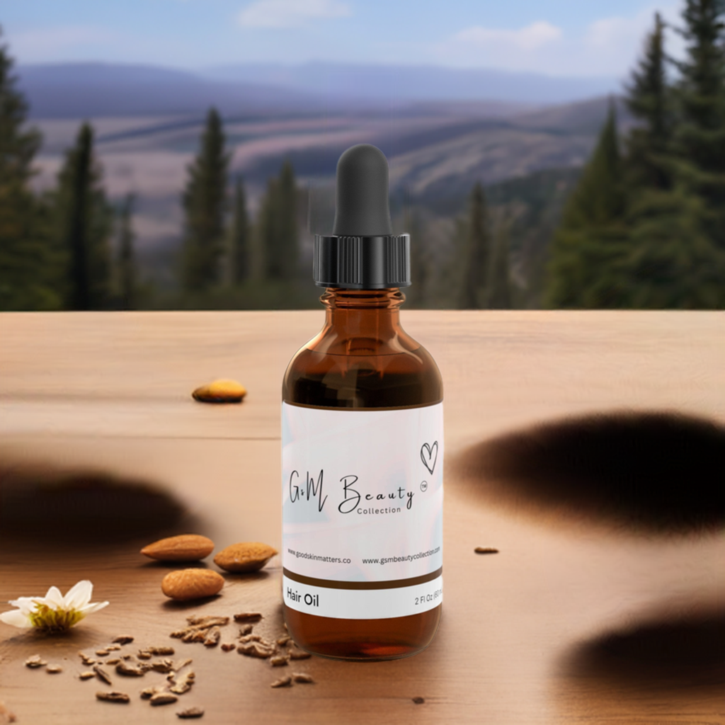 a) GSM Hair Oil, 2oz
