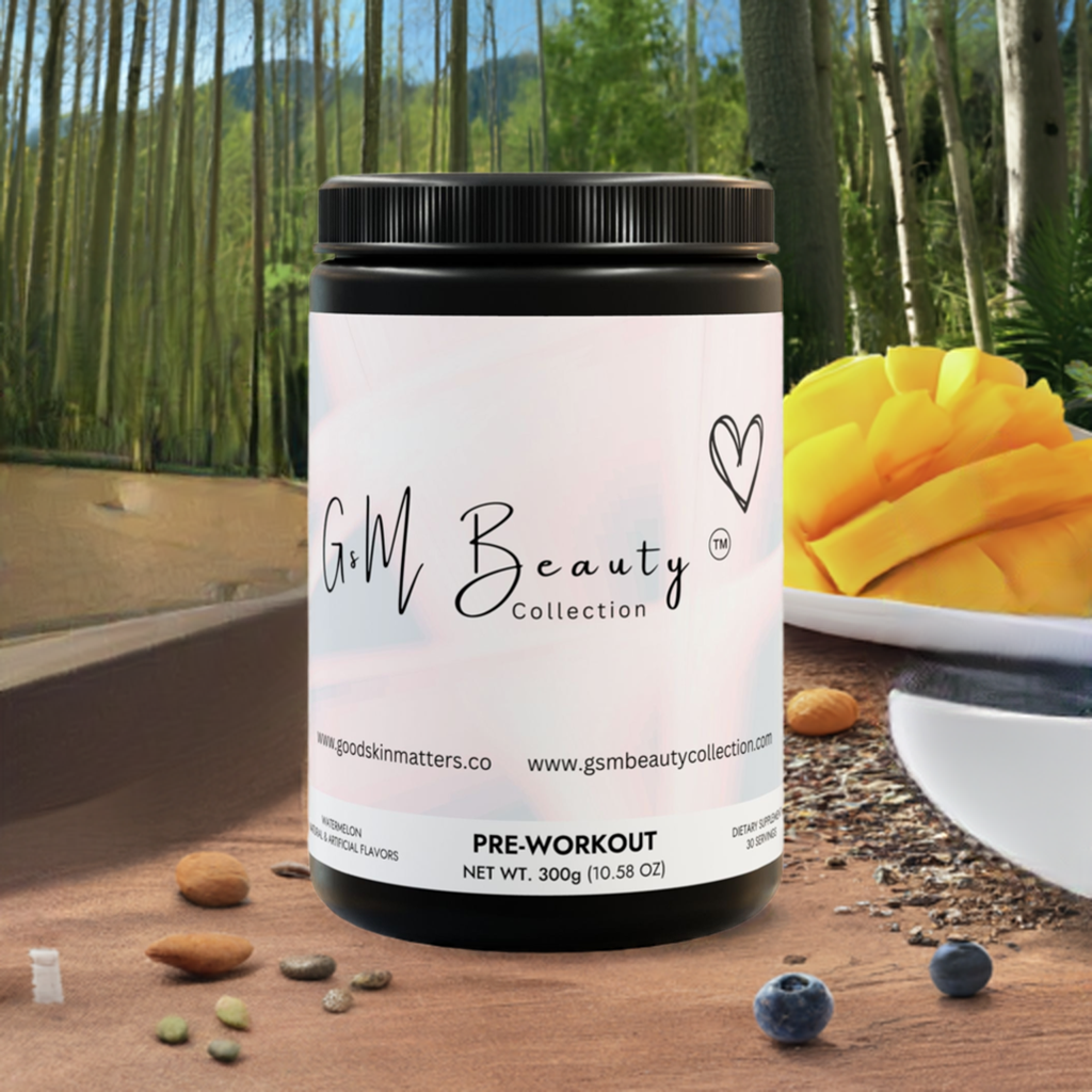 a) Pre-Workout Supplement, Watermelon (300g, 10.58oz)