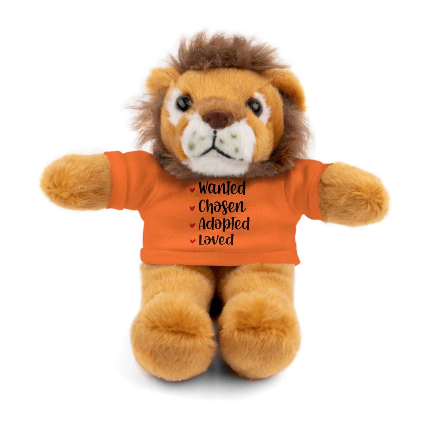 Stuffed Animals with Family Adoption Tee