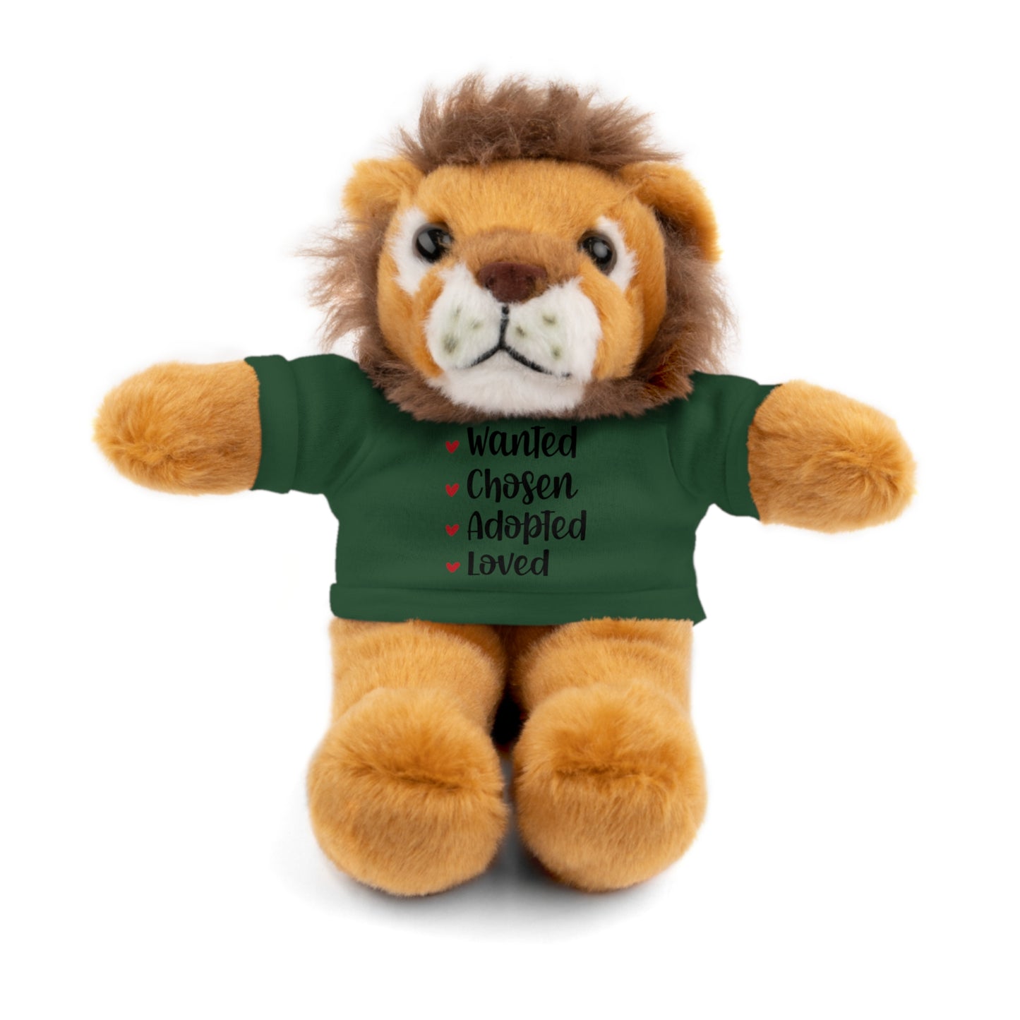 Stuffed Animals with Family Adoption Tee