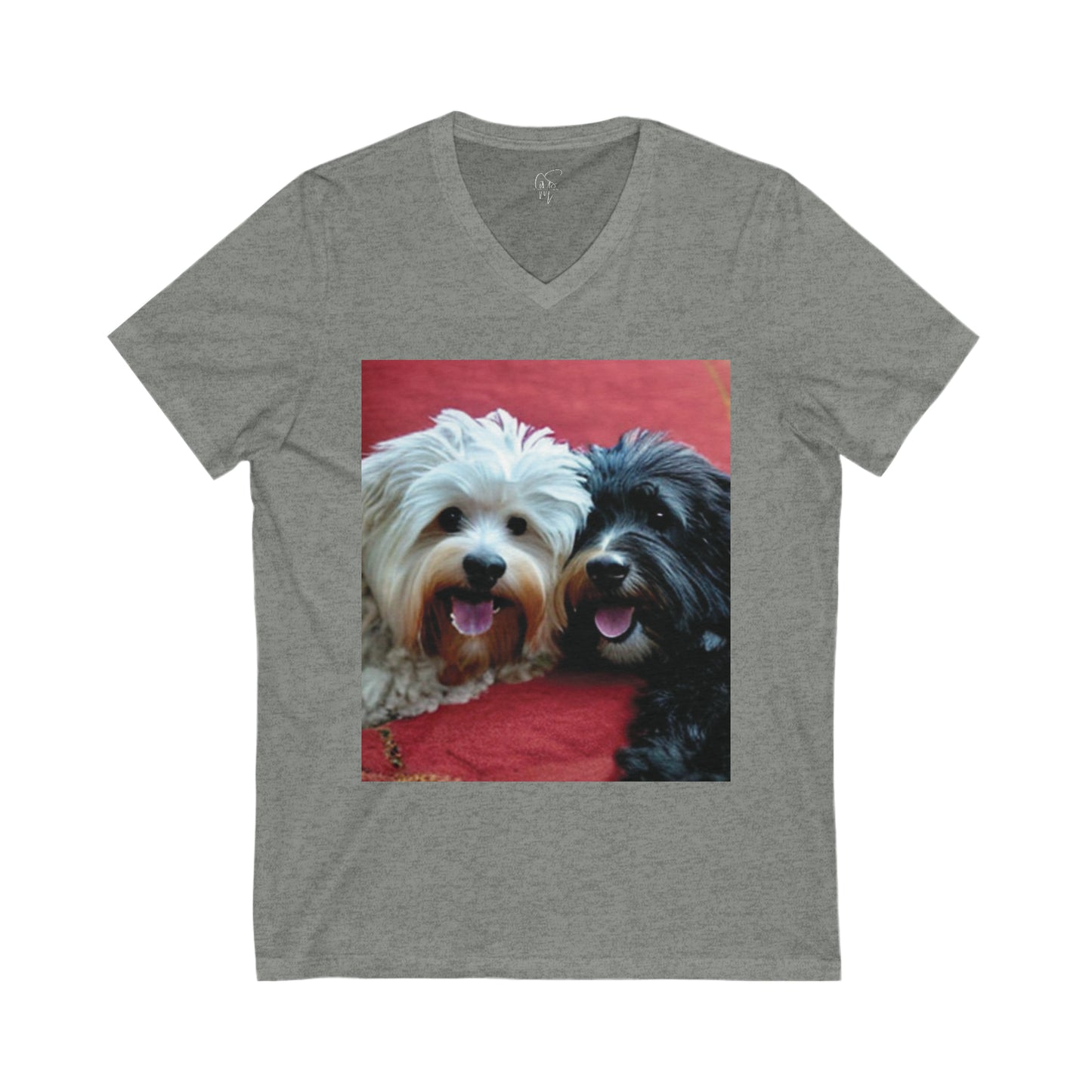 Buddies Jersey Short Sleeve V-Neck Tee