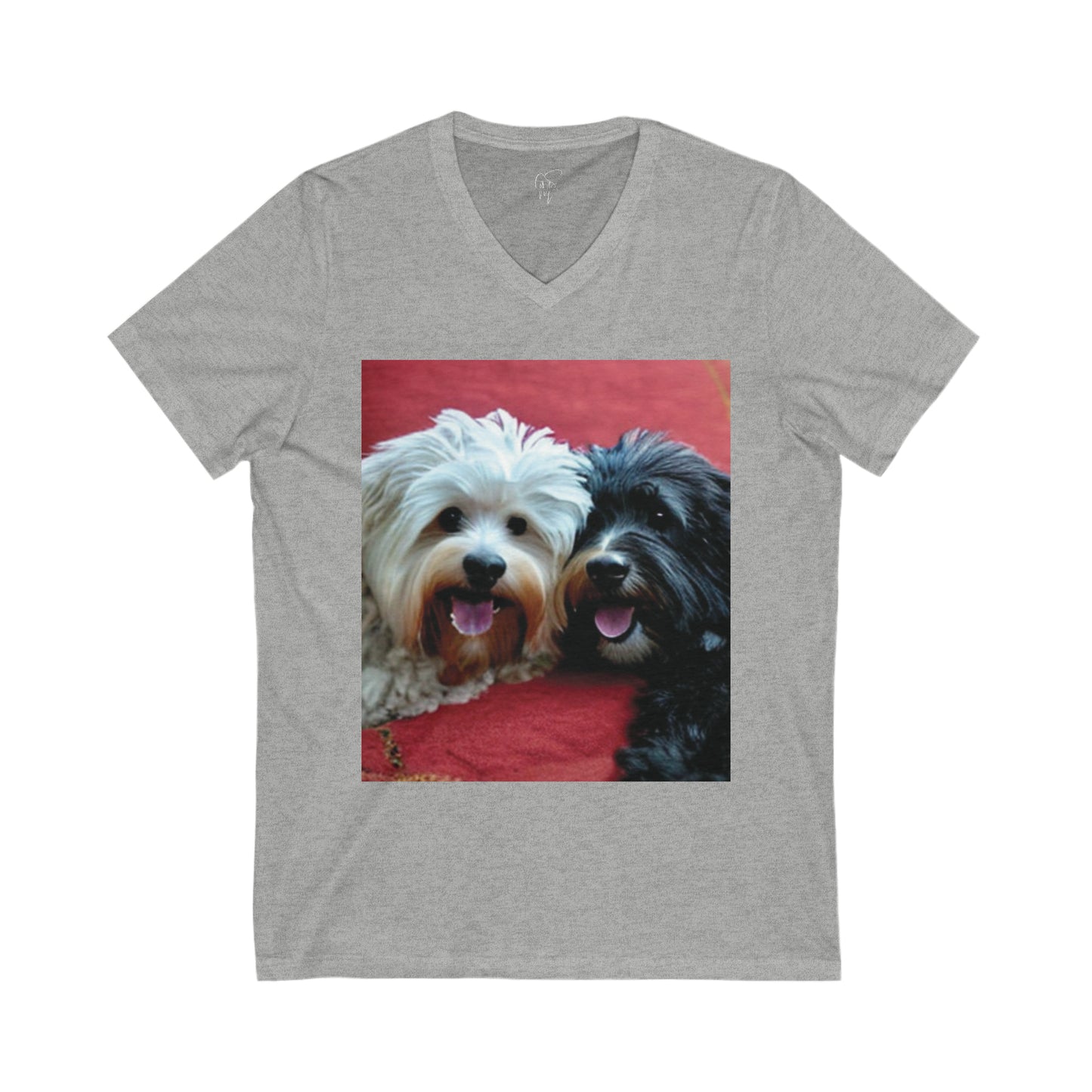 Buddies Jersey Short Sleeve V-Neck Tee