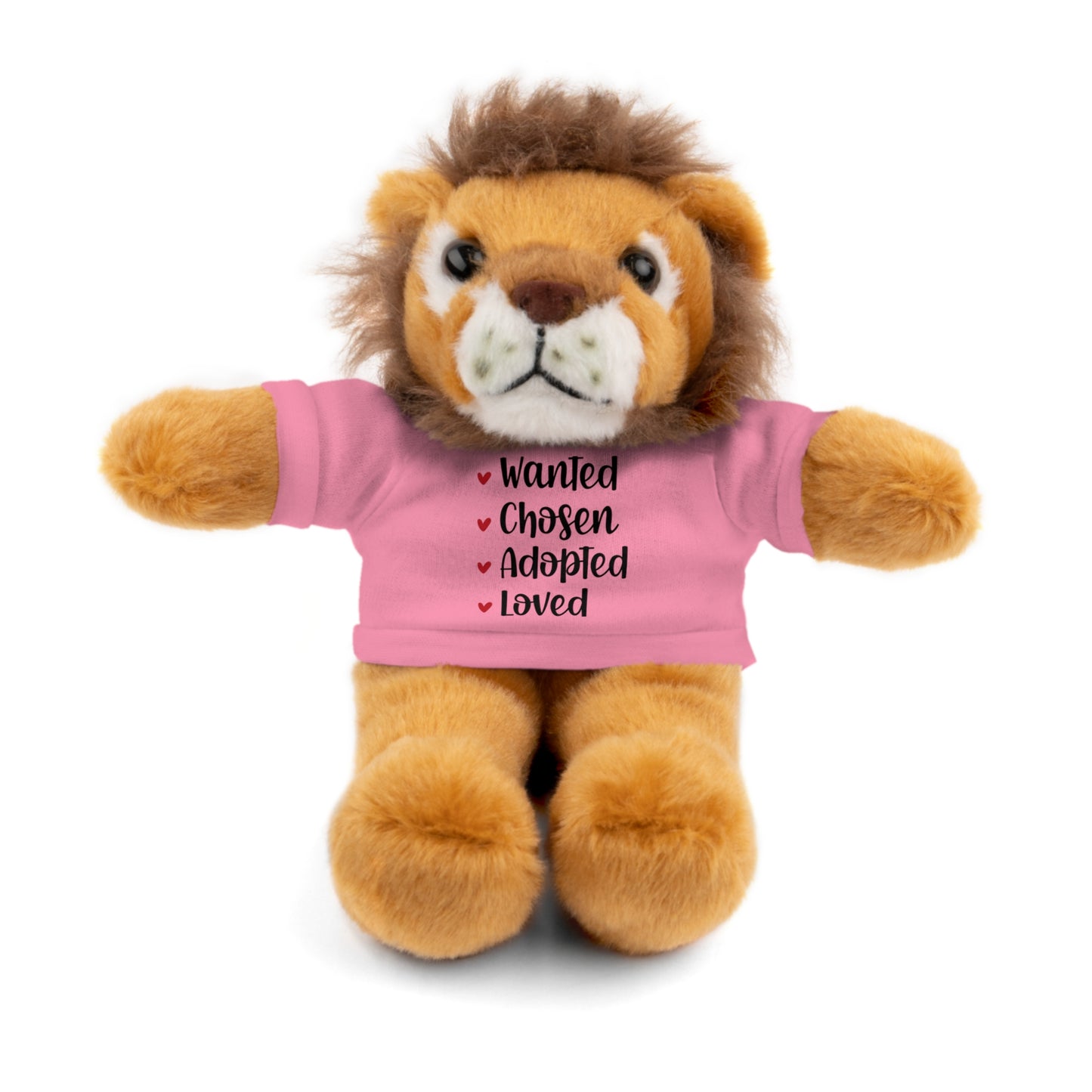 Stuffed Animals with Family Adoption Tee