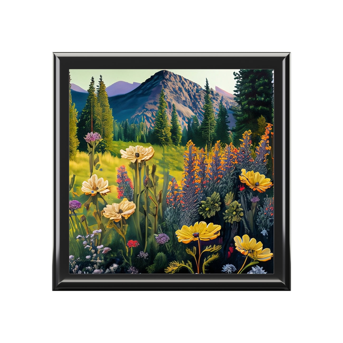 Wildflowers Jewelry Box