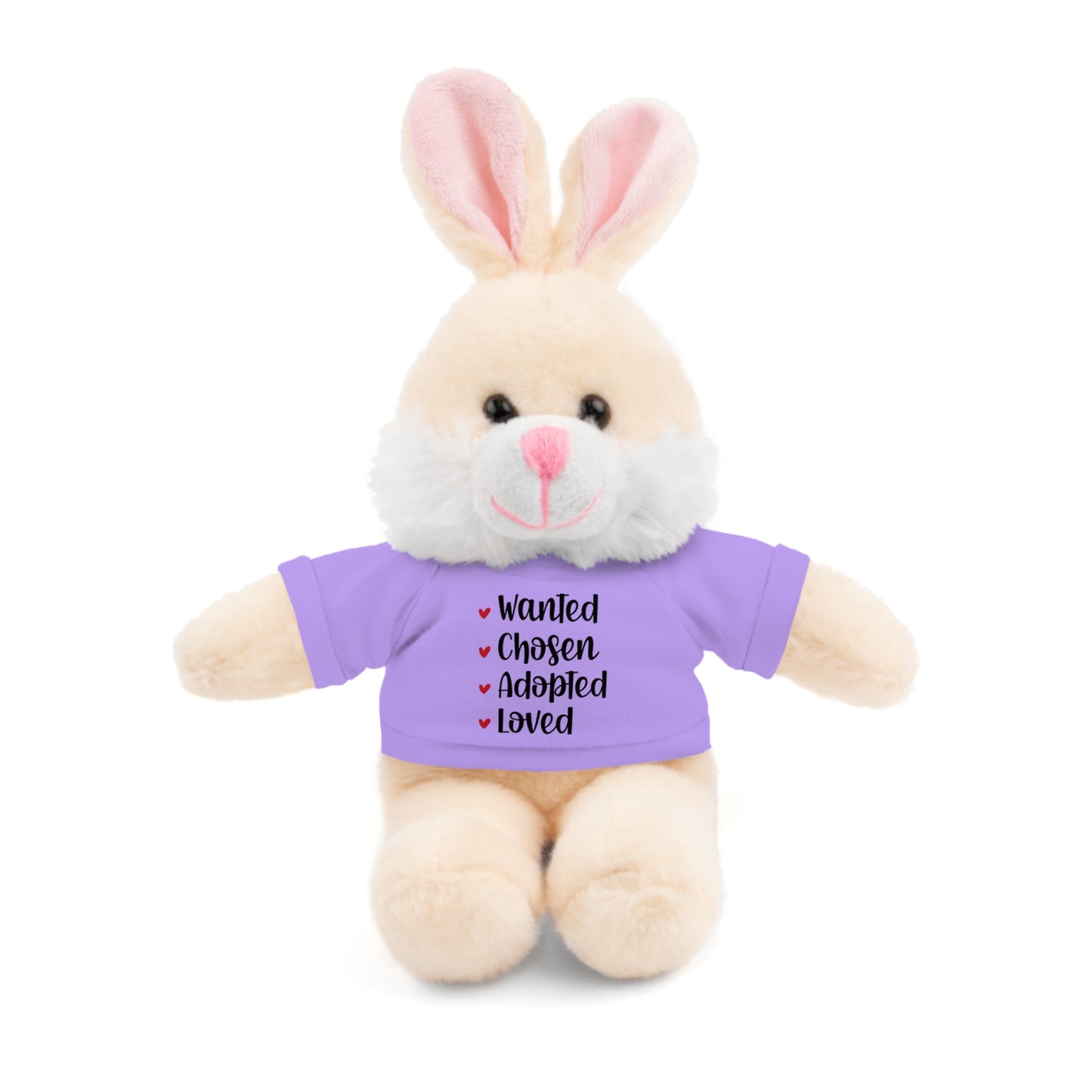 Stuffed Animals with Family Adoption Tee