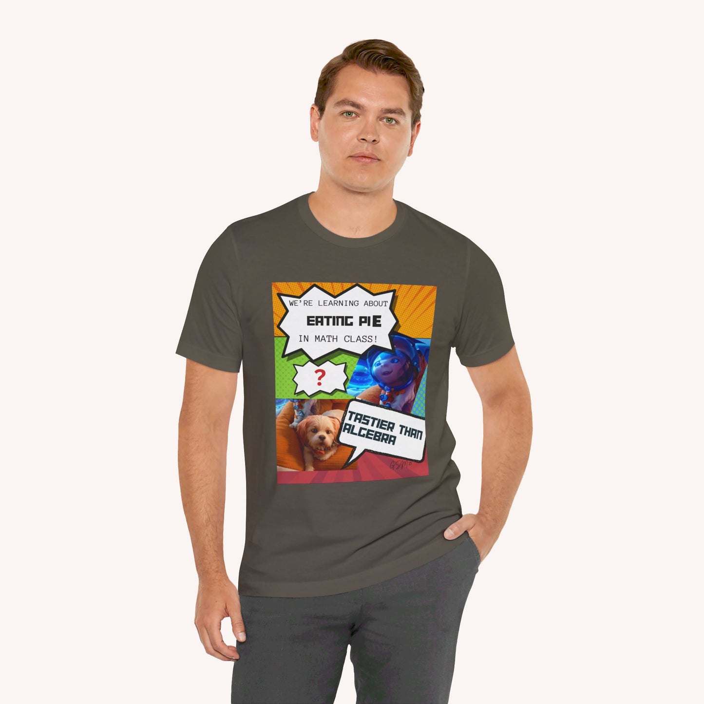 Funny Math Jersey Short Sleeve Tee