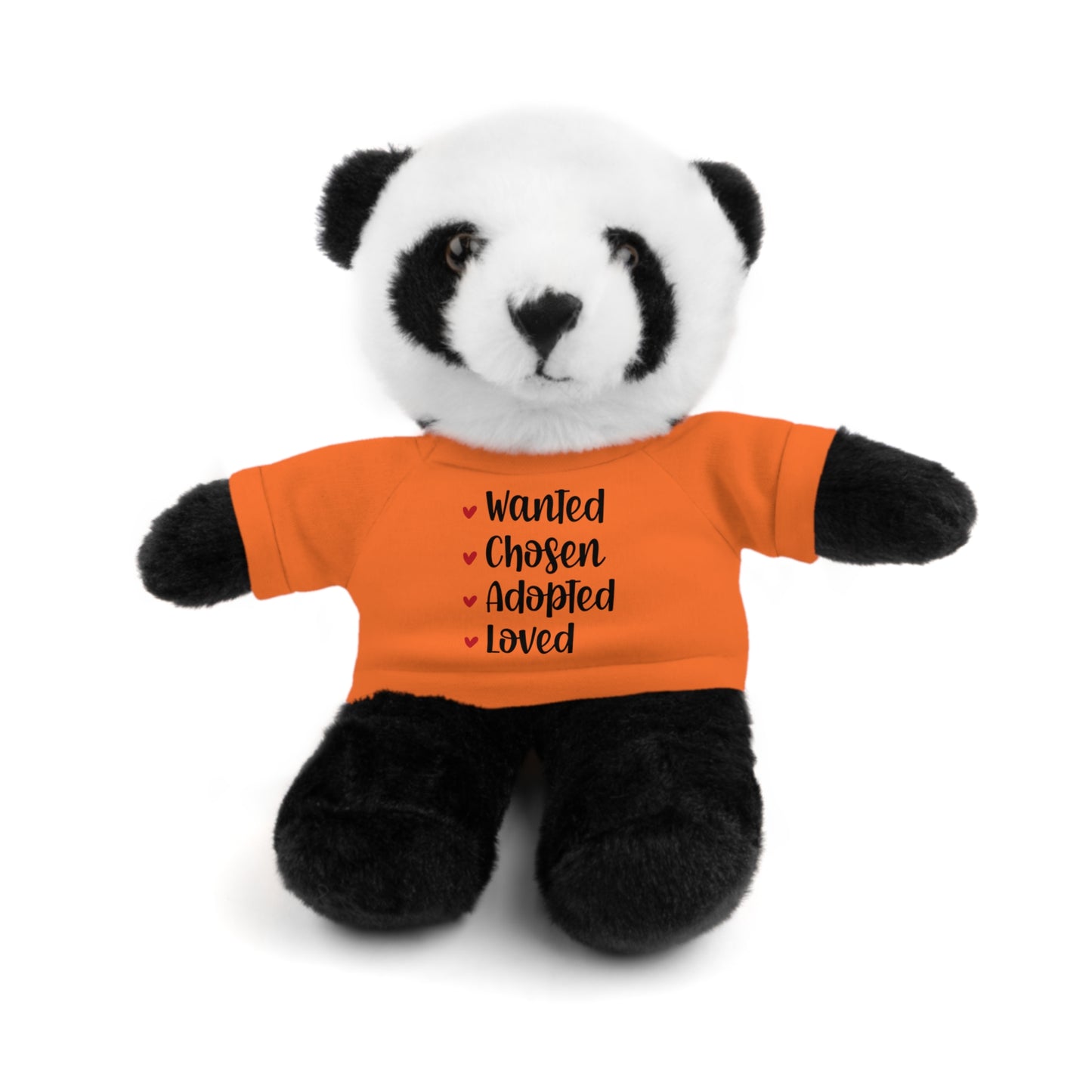 Stuffed Animals with Family Adoption Tee