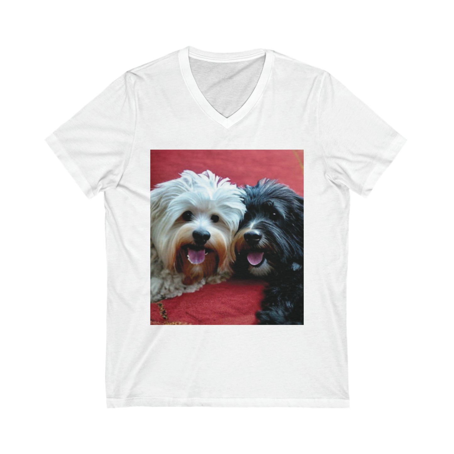 Buddies Jersey Short Sleeve V-Neck Tee