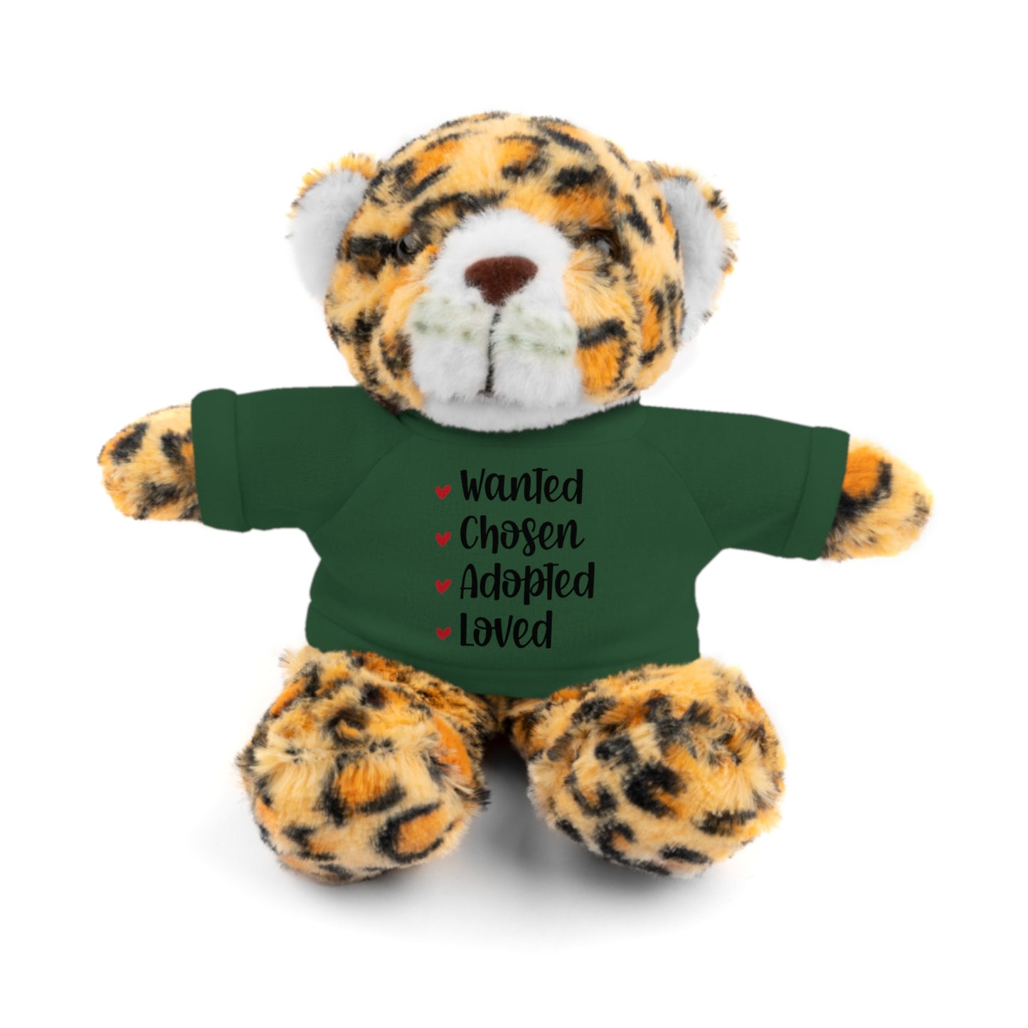 Stuffed Animals with Family Adoption Tee