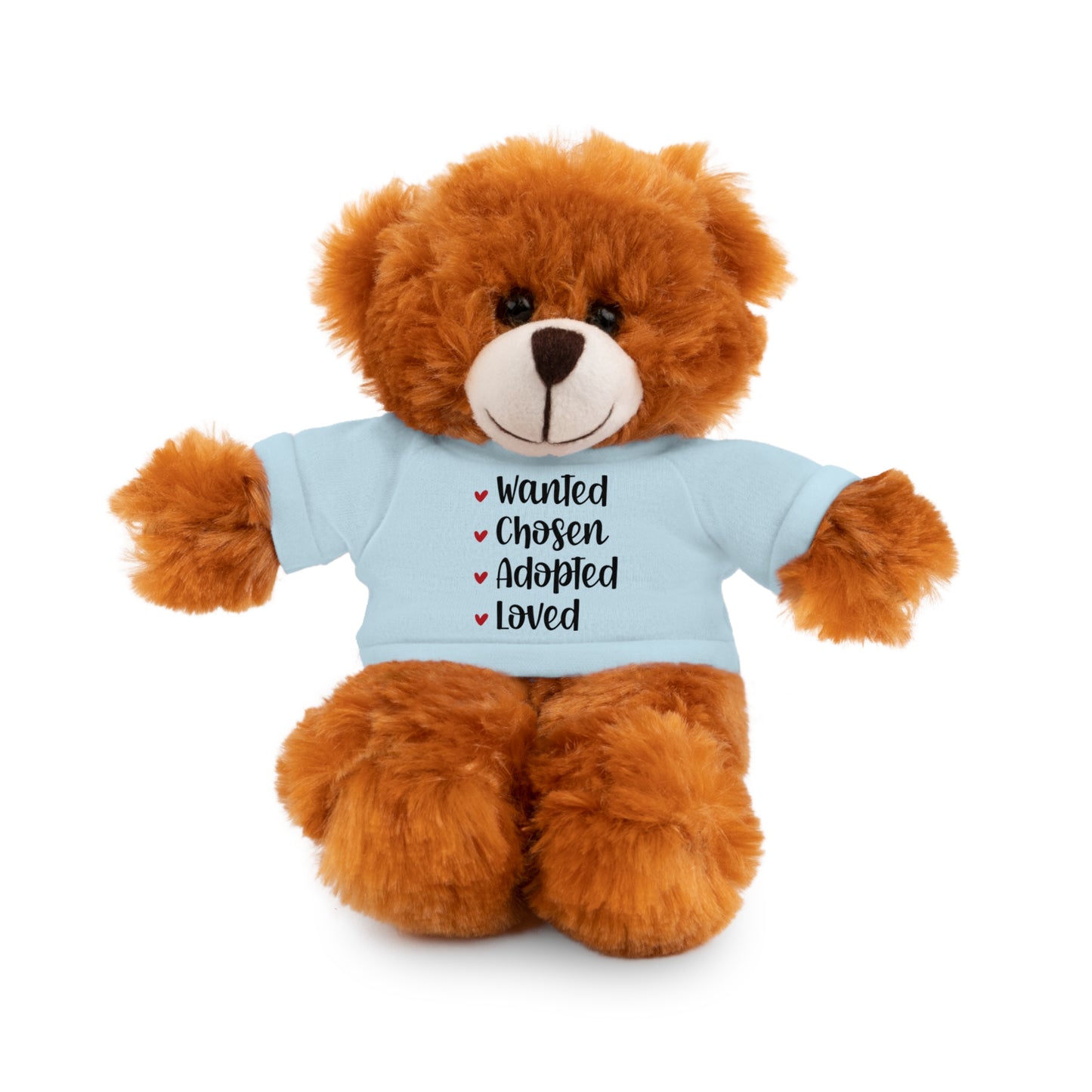 Stuffed Animals with Family Adoption Tee