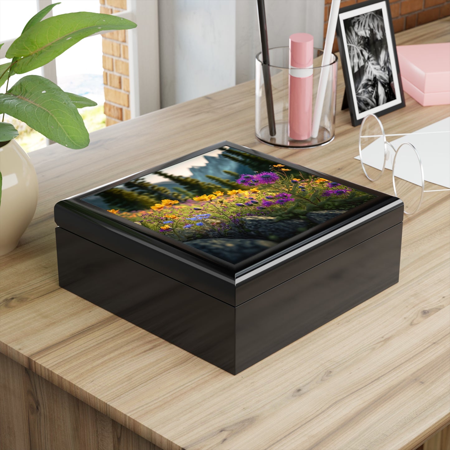 Wildflowers Jewelry Box