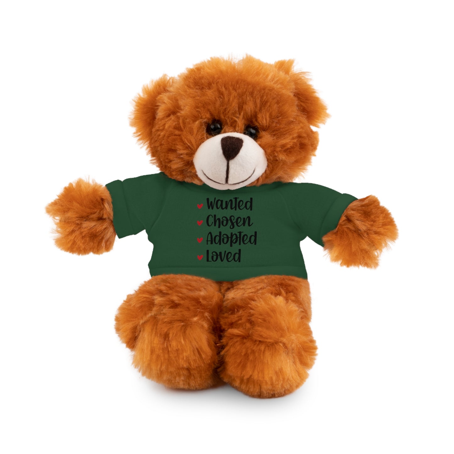 Stuffed Animals with Family Adoption Tee