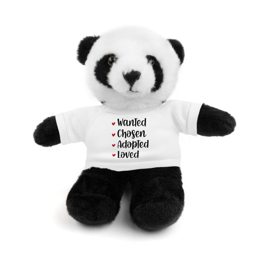 Stuffed Animals with Family Adoption Tee