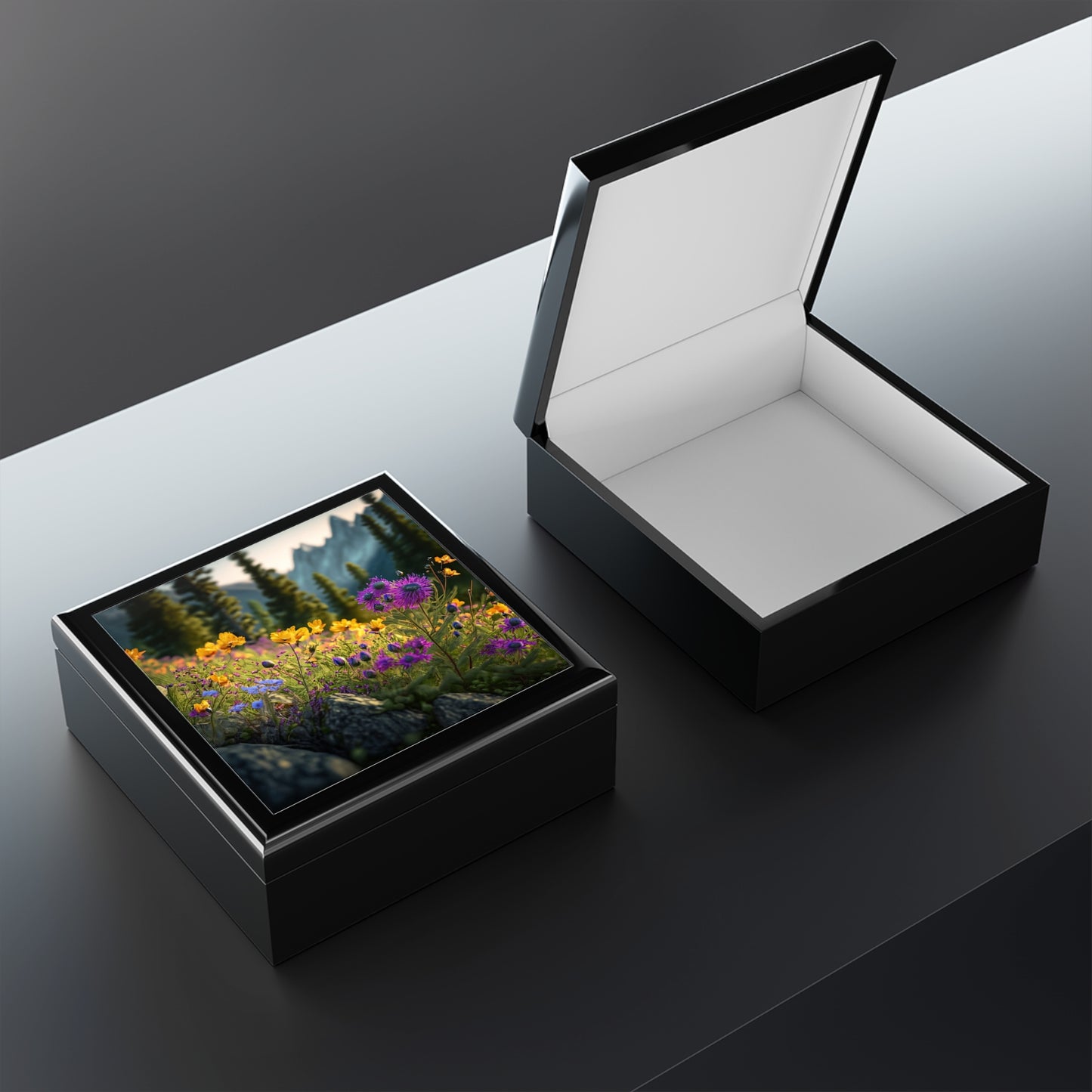 Wildflowers Jewelry Box