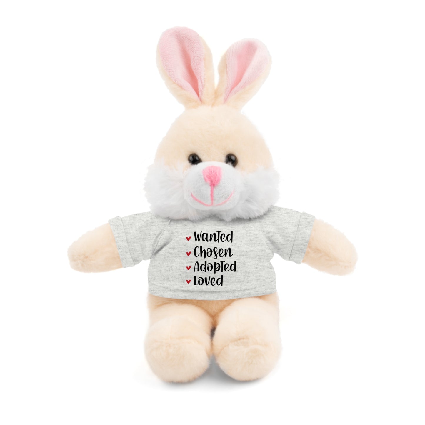 Stuffed Animals with Family Adoption Tee