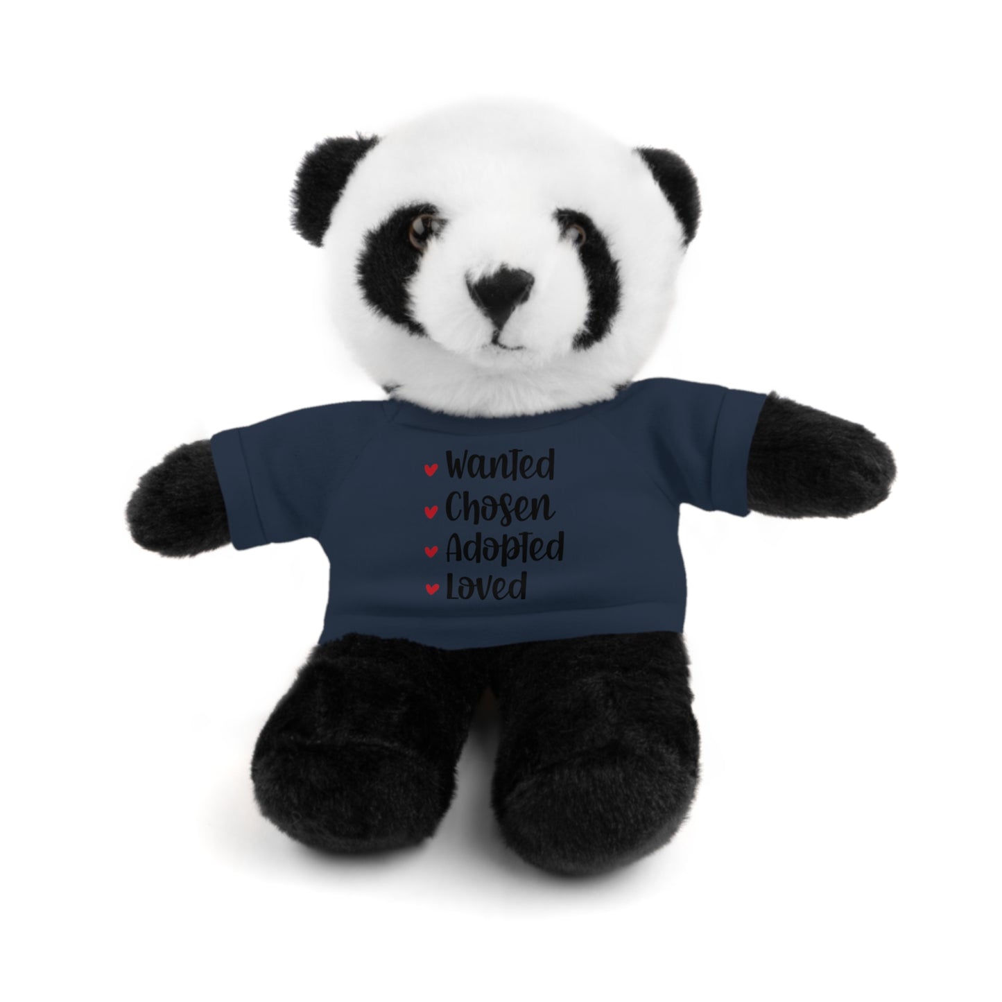 Stuffed Animals with Family Adoption Tee