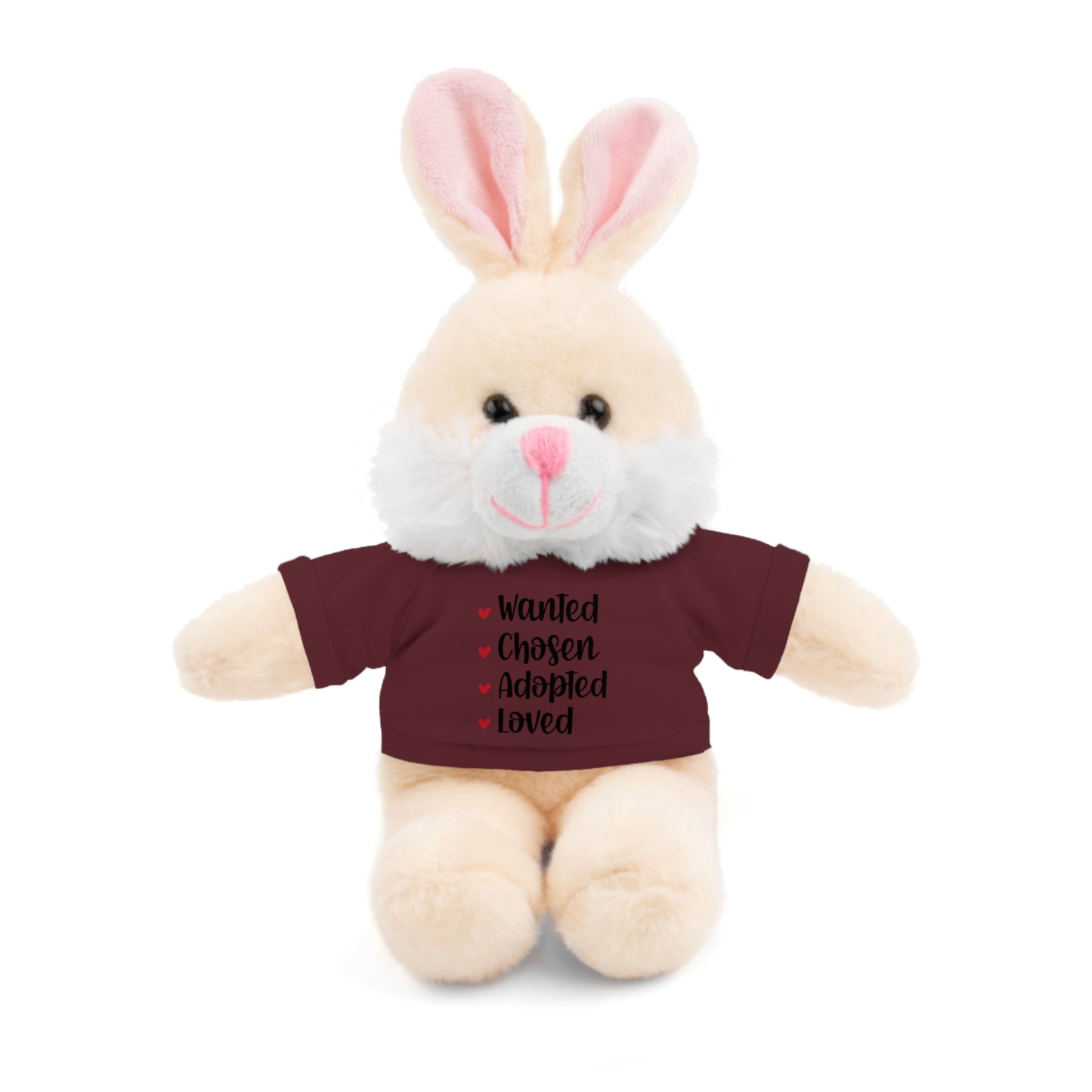 Stuffed Animals with Family Adoption Tee