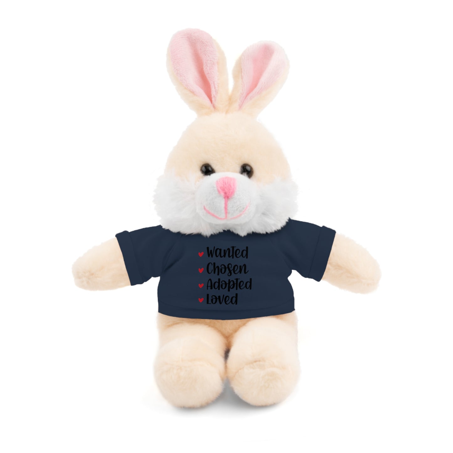 Stuffed Animals with Family Adoption Tee