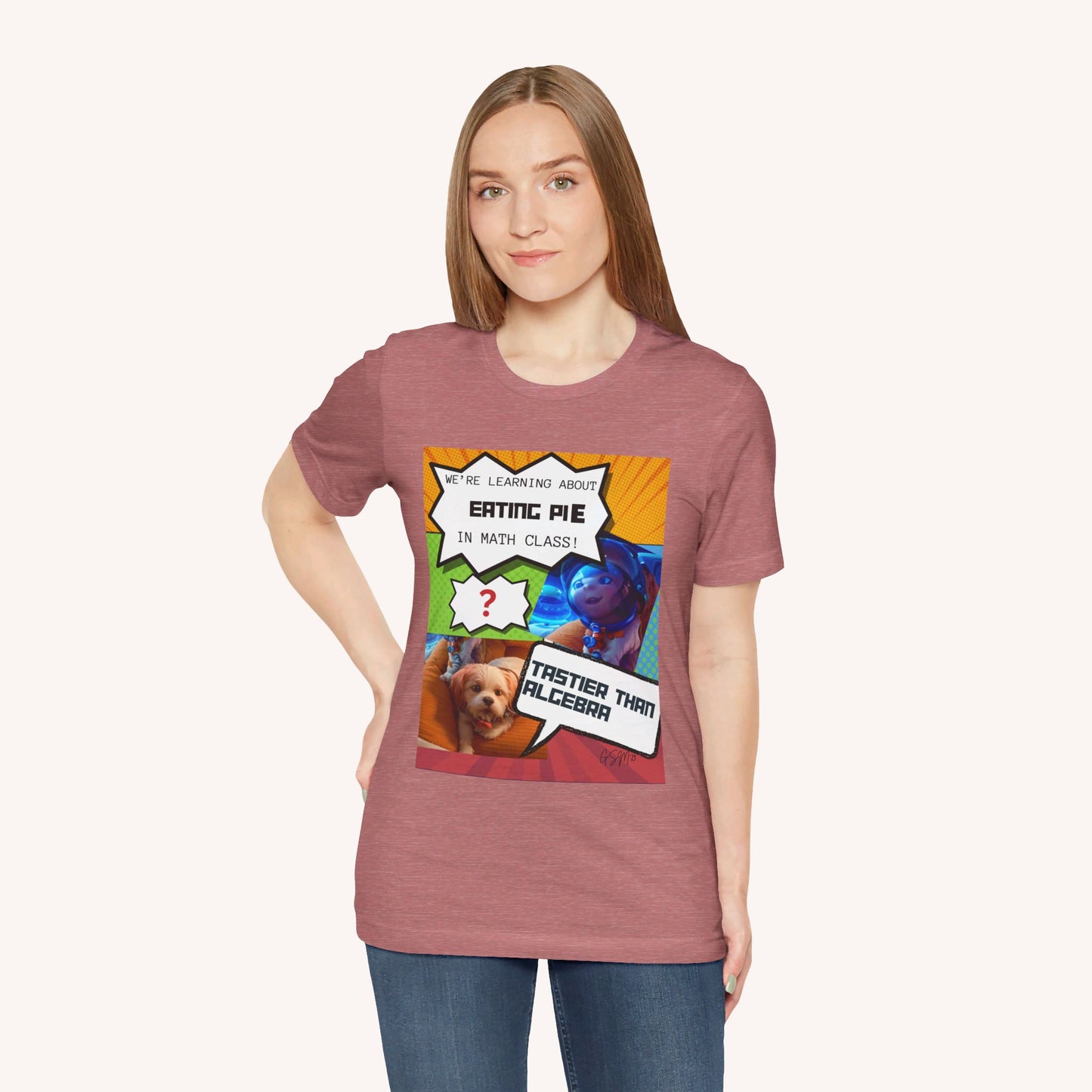 Funny Math Jersey Short Sleeve Tee