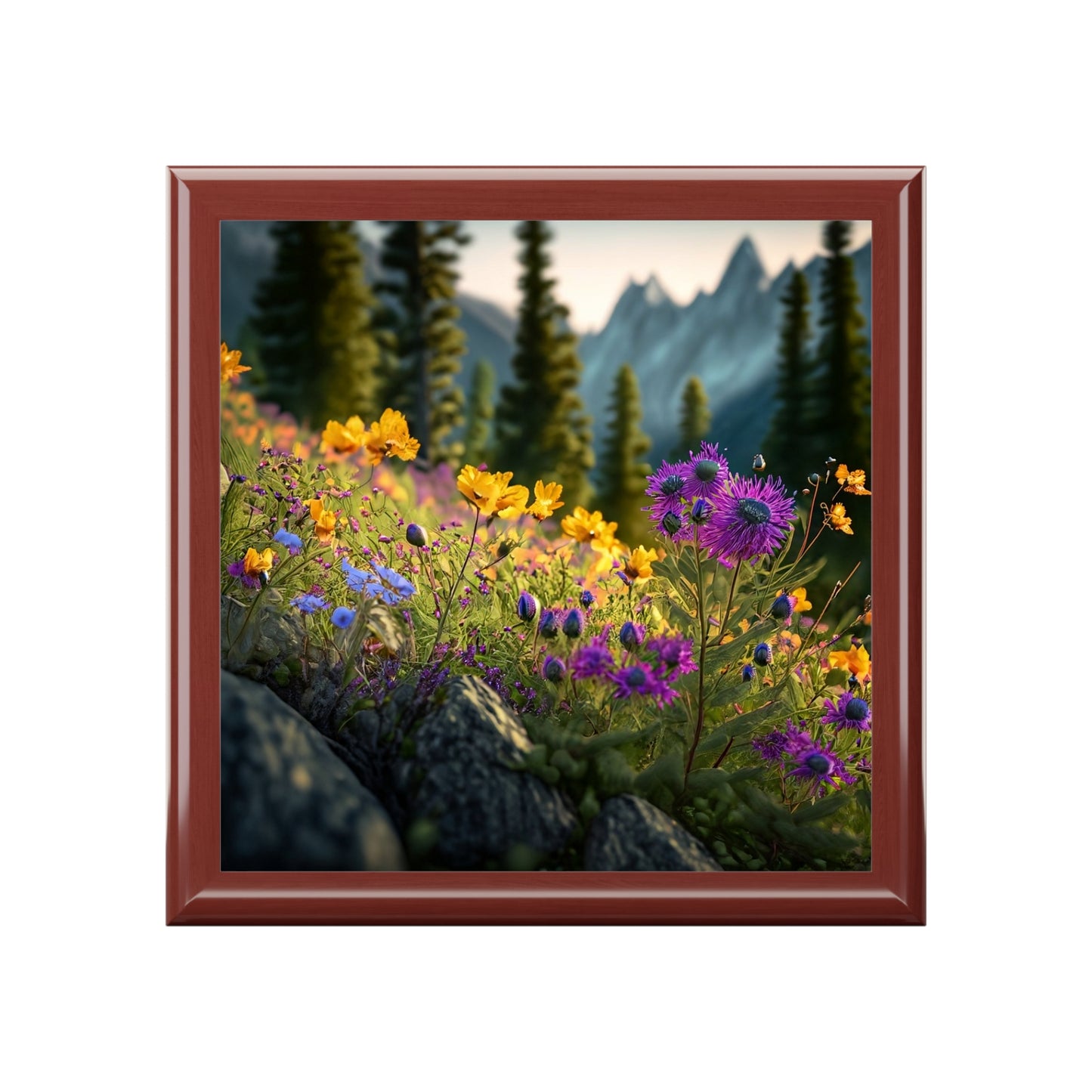 Wildflowers Jewelry Box