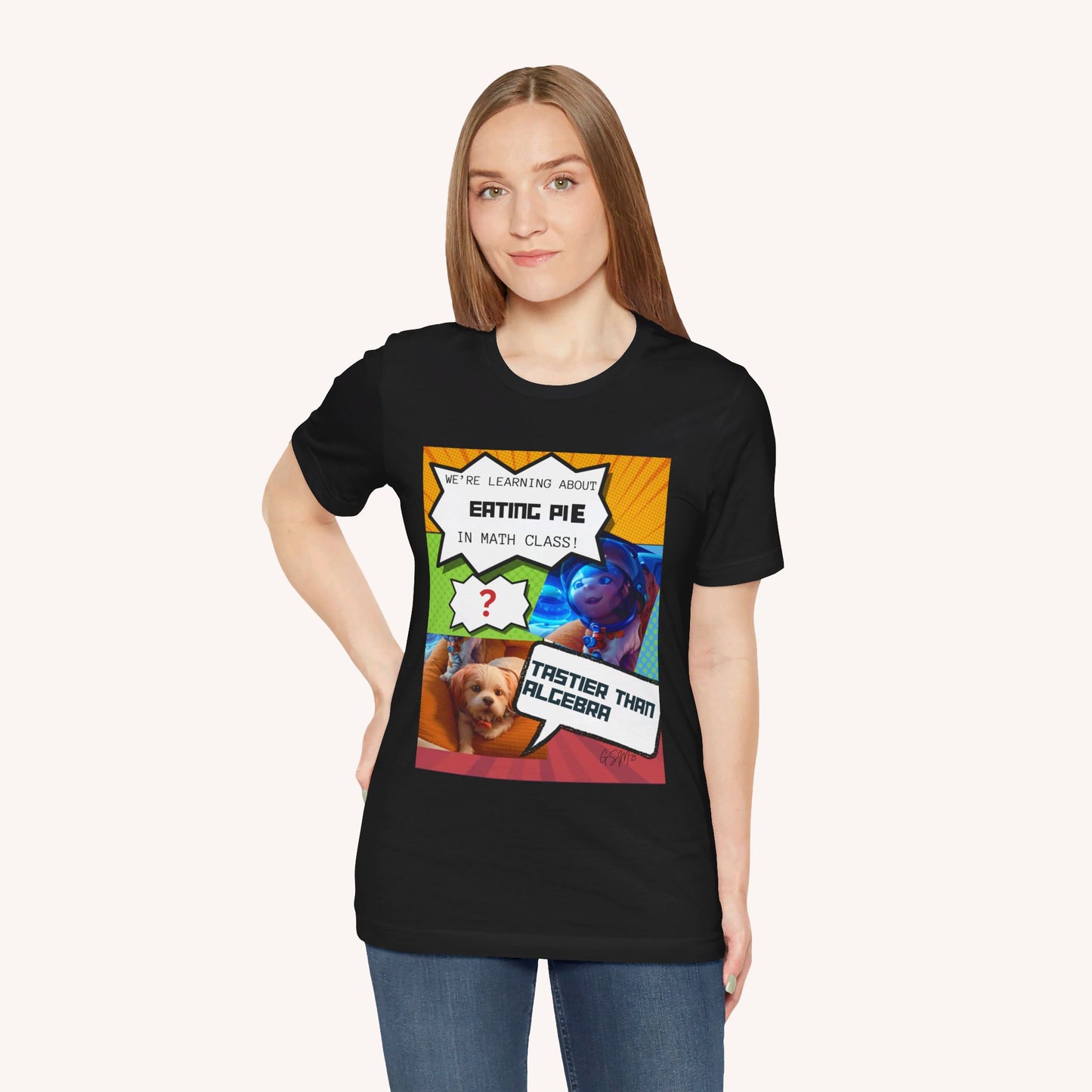 Funny Math Jersey Short Sleeve Tee