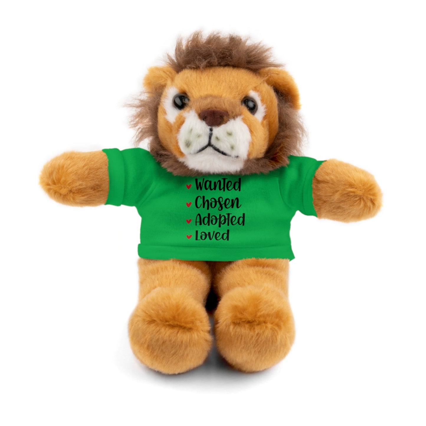 Stuffed Animals with Family Adoption Tee