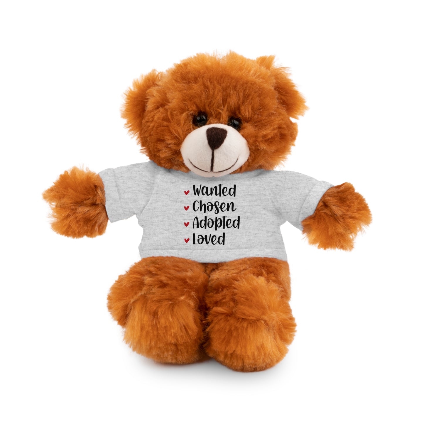 Stuffed Animals with Family Adoption Tee