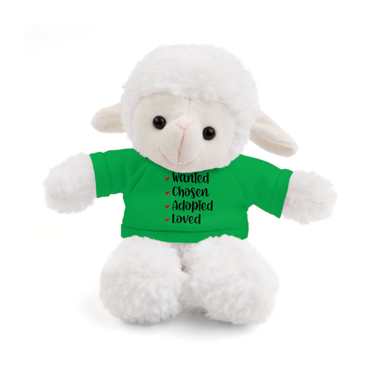 Stuffed Animals with Family Adoption Tee