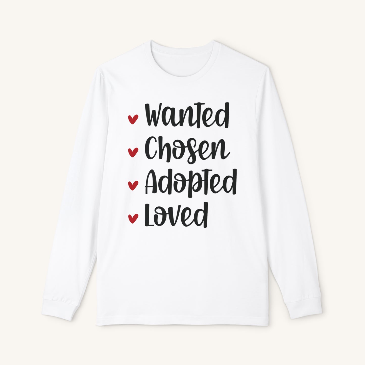 Women's Adoption Long Sleeve Pajama Set