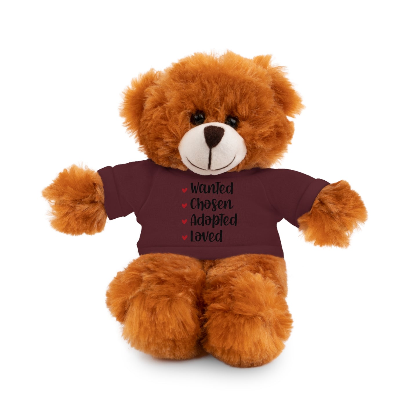 Stuffed Animals with Family Adoption Tee