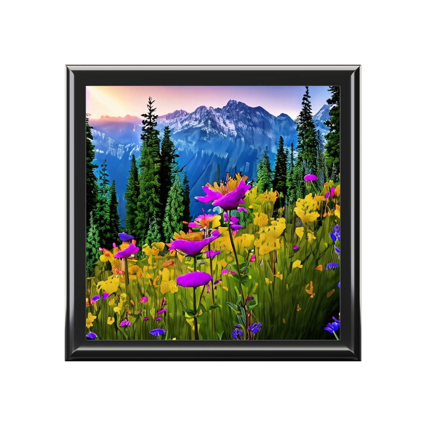 Wildflowers Jewelry Box