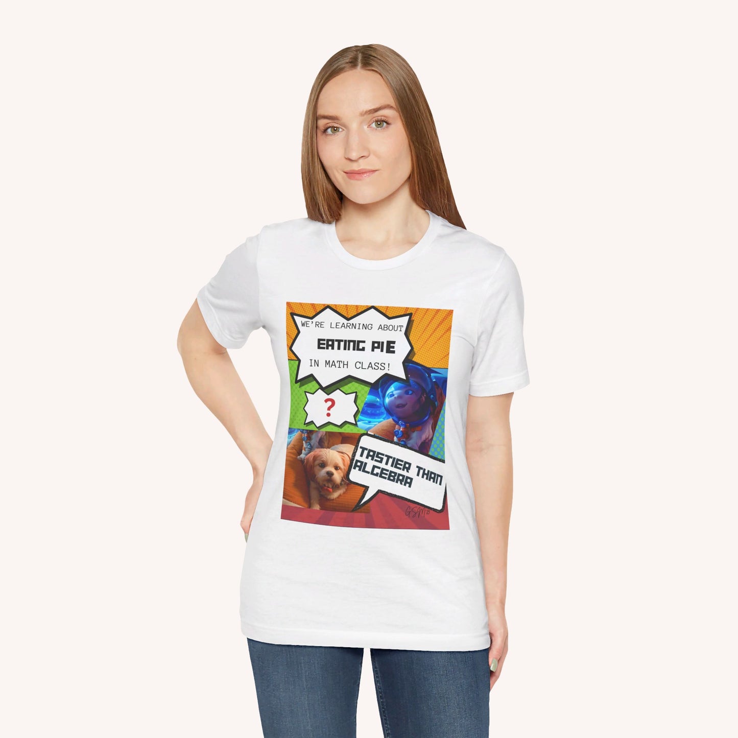 Funny Math Jersey Short Sleeve Tee