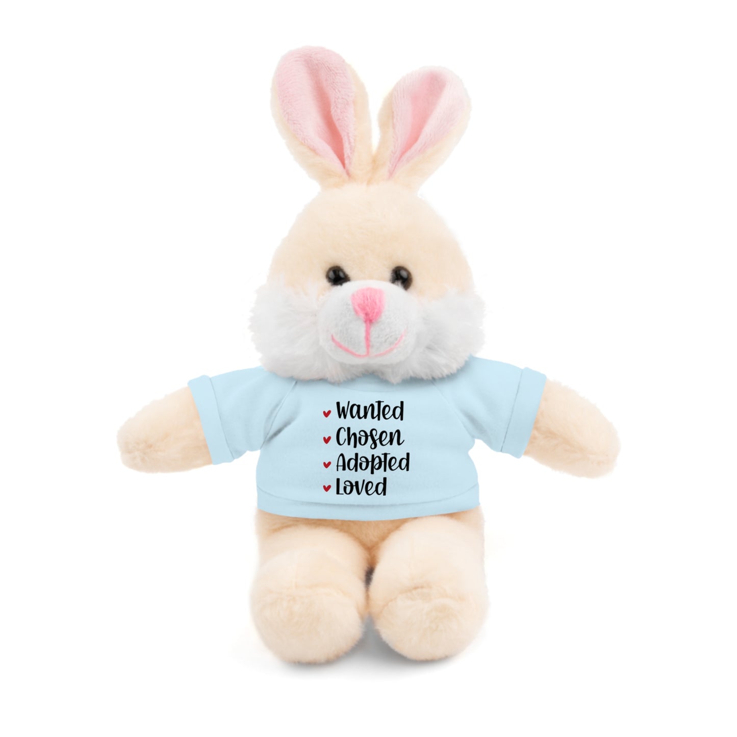 Stuffed Animals with Family Adoption Tee